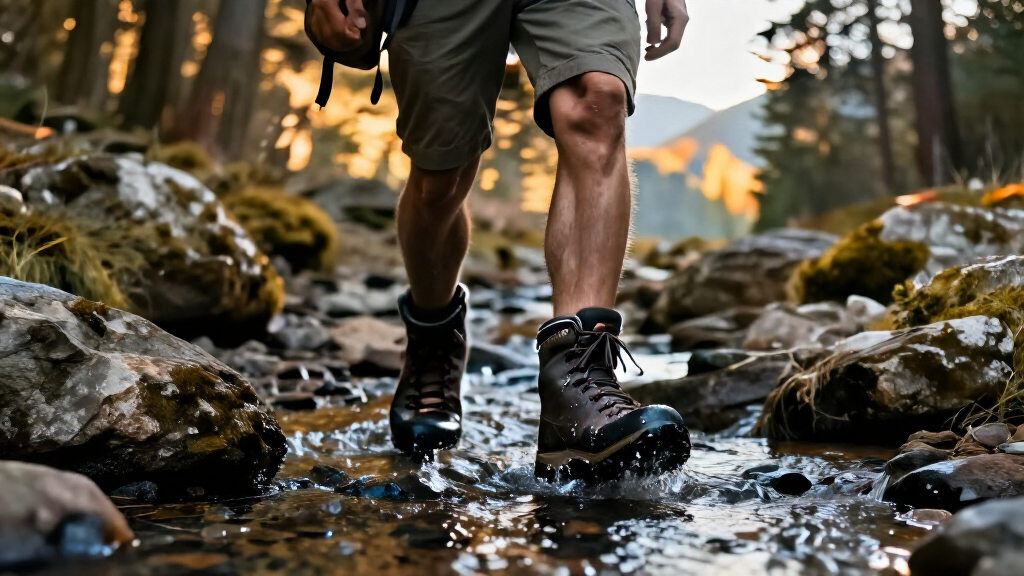waterproof hiking boots for travel men premium