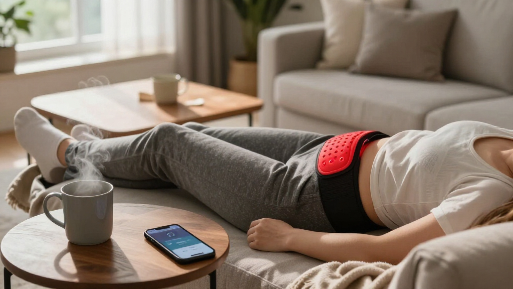 red light therapy belt for waist and back
