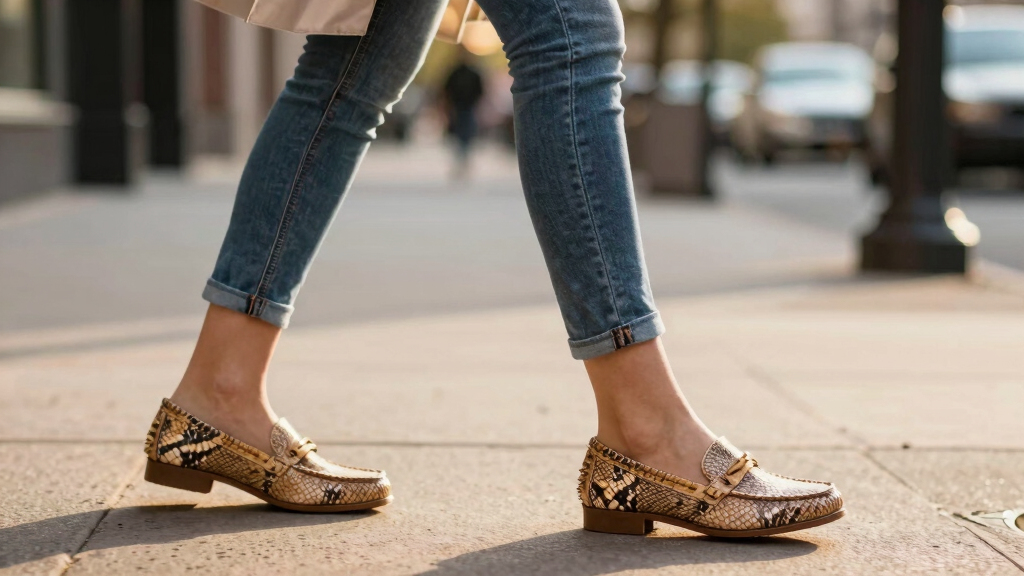 best snakeskin loafers