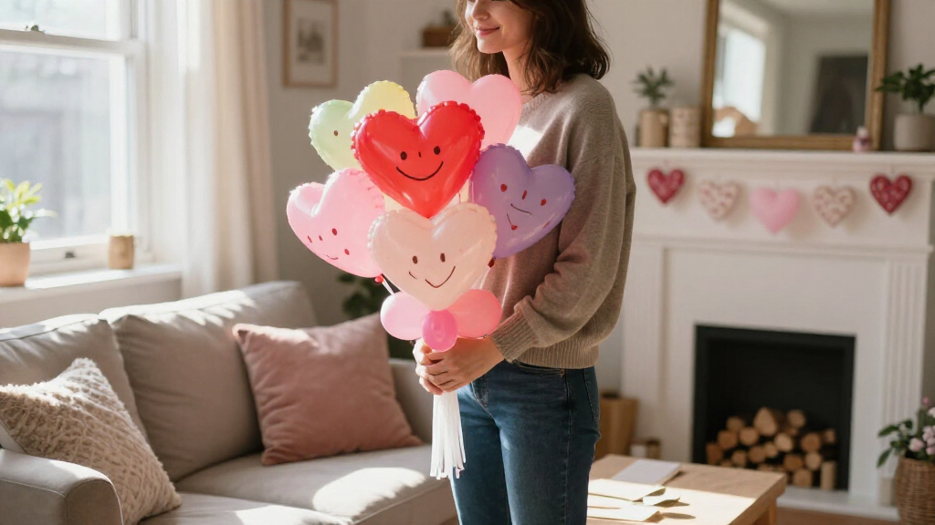 valentines day balloon bouquet