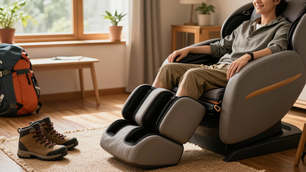 best massage chair for leg recovery after hiking