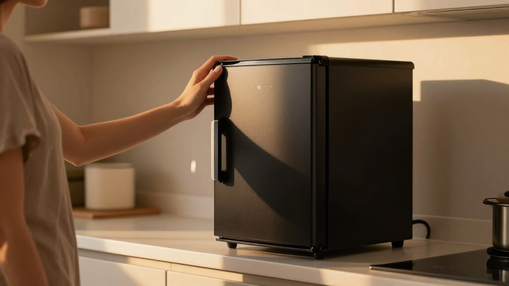 mini fridge with freezer ultra quiet