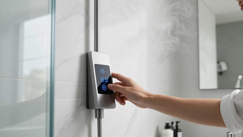 digital smart shower system