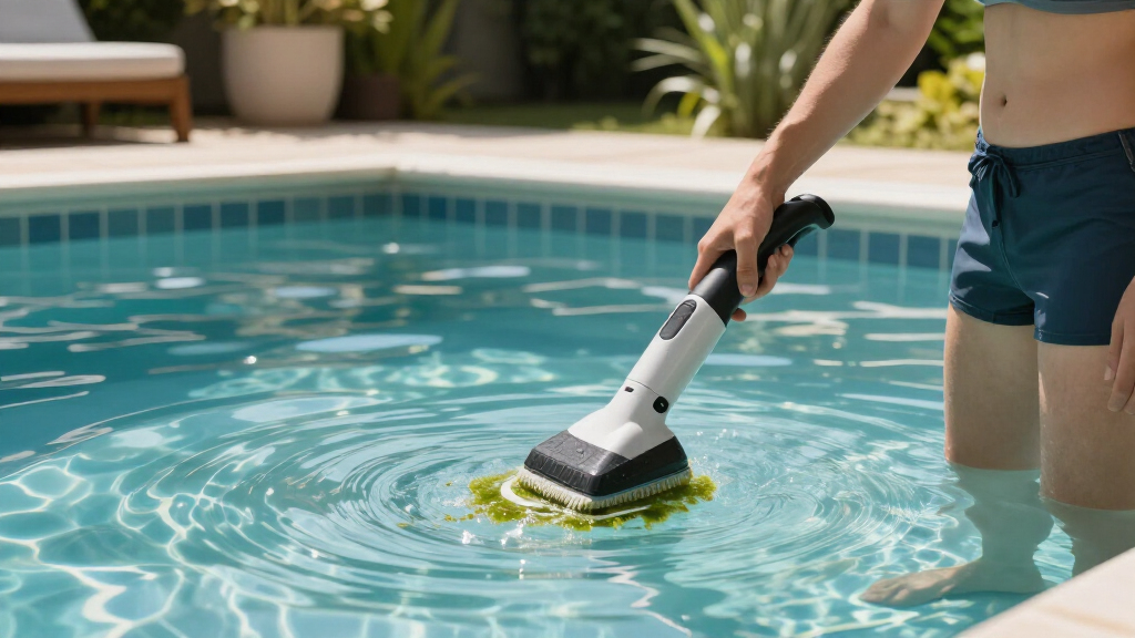 vacuum for pool algae