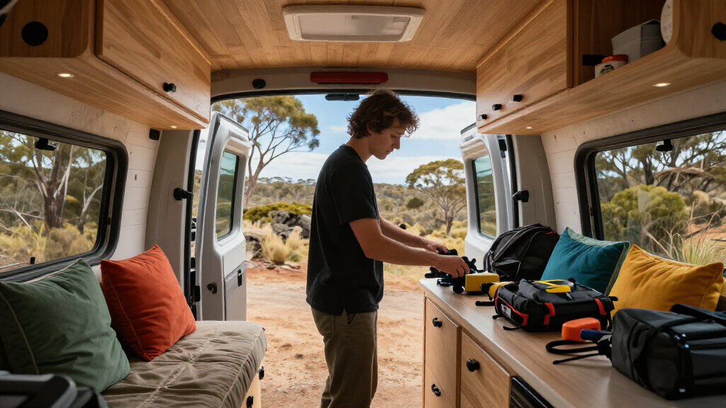 van for camper conversion australia