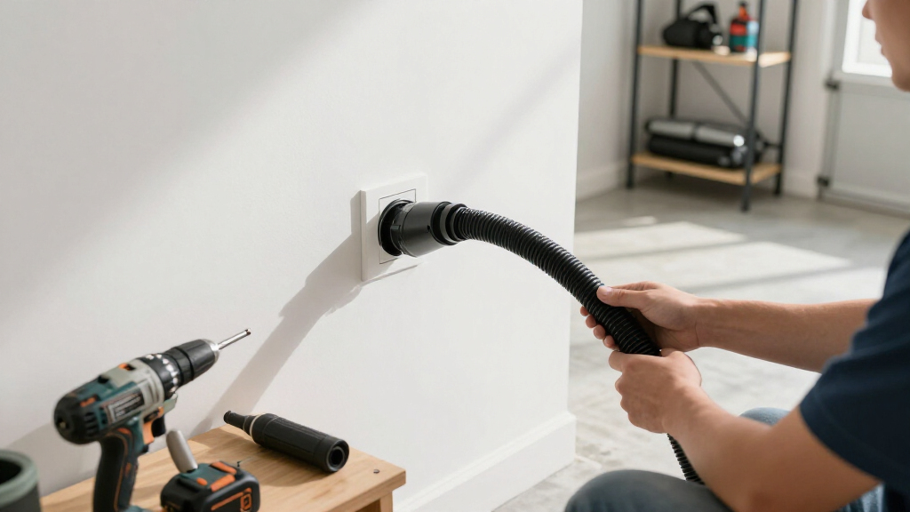 central vacuum kits for diy installation