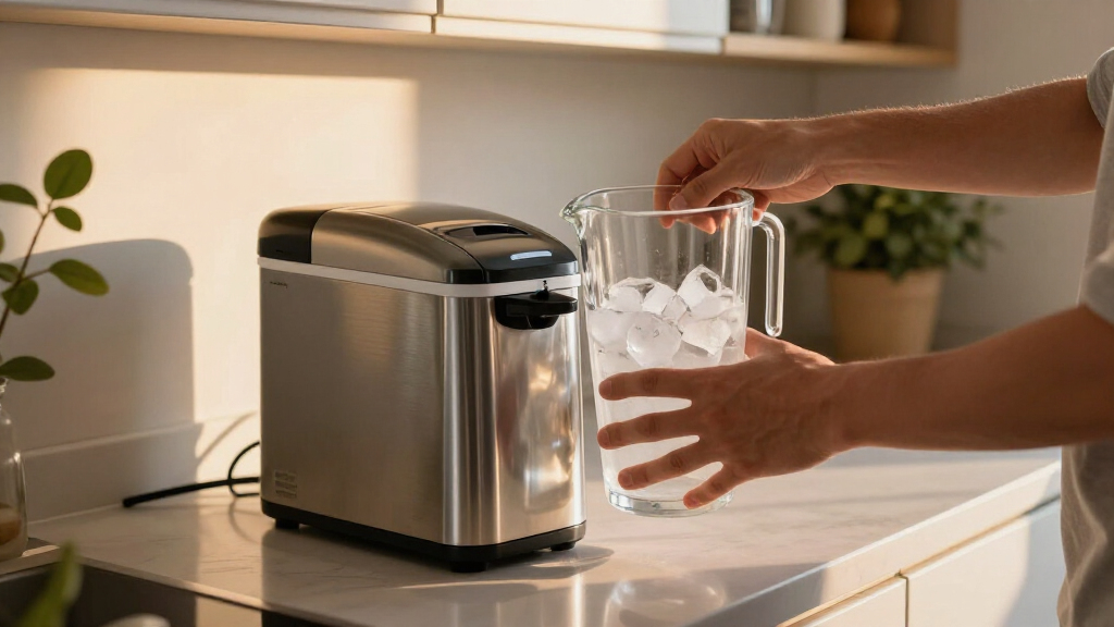 countertop ice maker premium