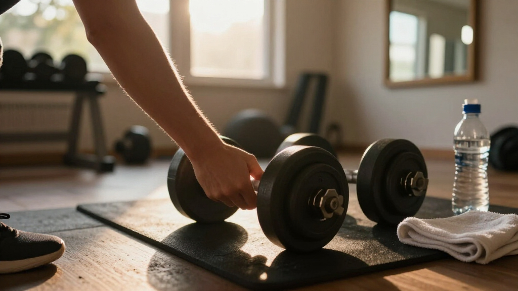compact adjustable dumbbell sets