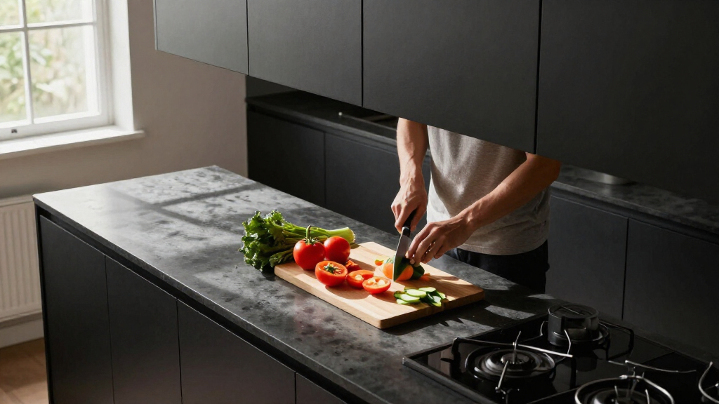 best black kitchen cabinets