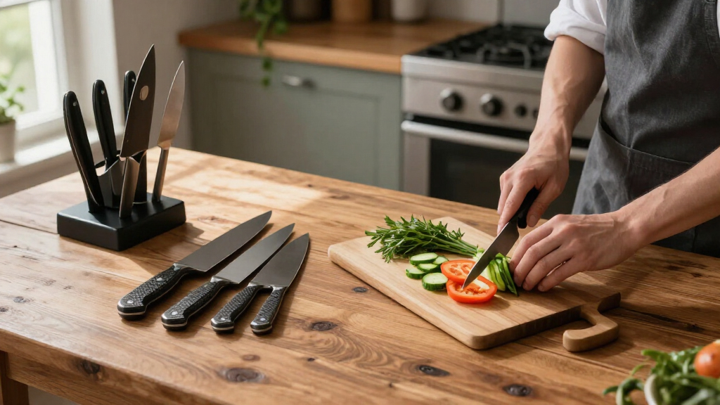 carbon steel knife sets
