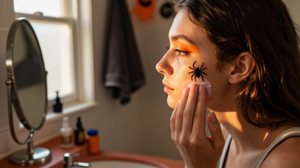 Halloween temporary tattoo makeup