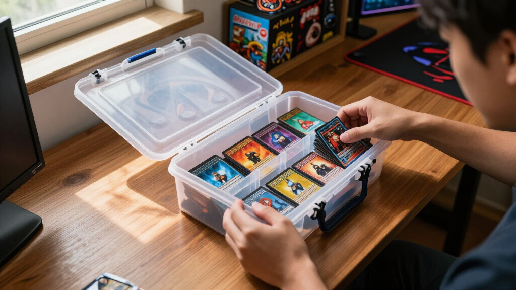 TCG card storage boxes