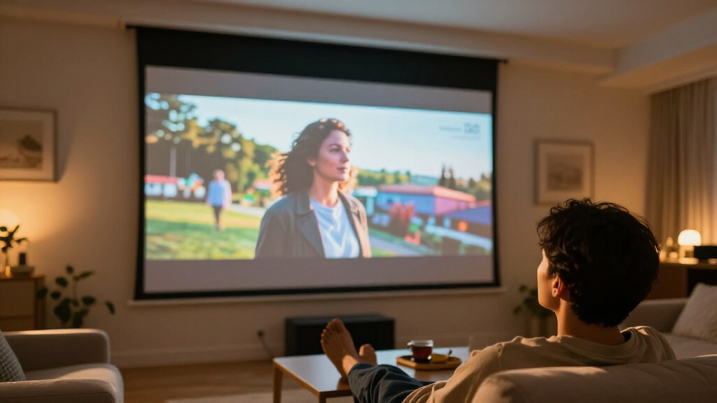 motorized projector screen 120 inch