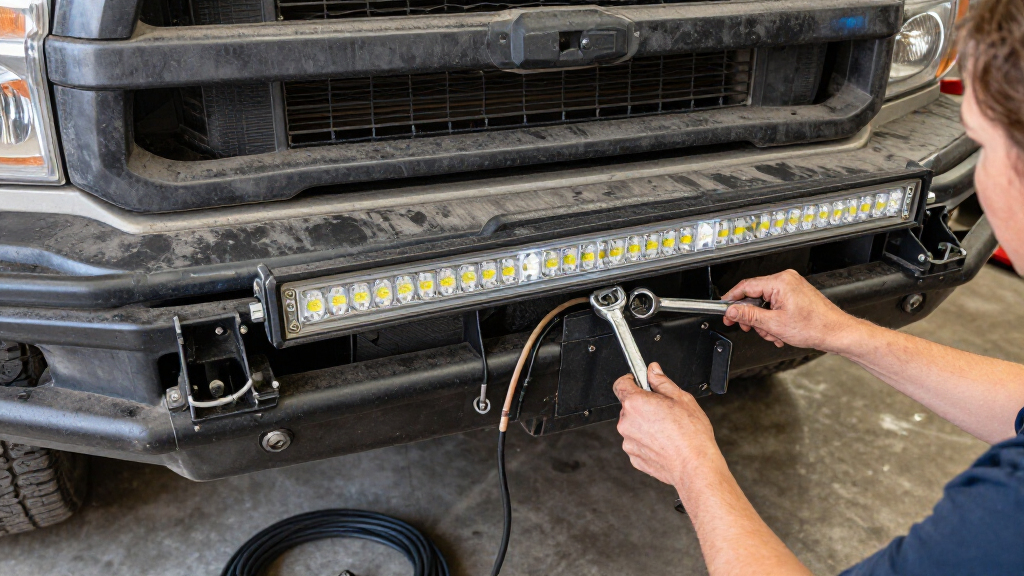 LED light bars for trucks