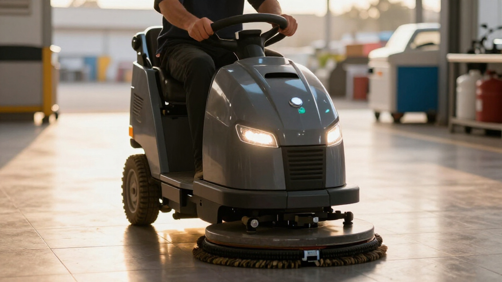 rideon scrubber light