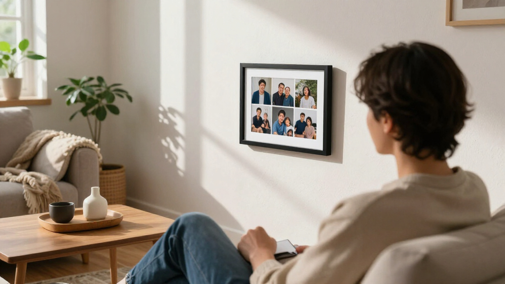 digital photo frames for home decor