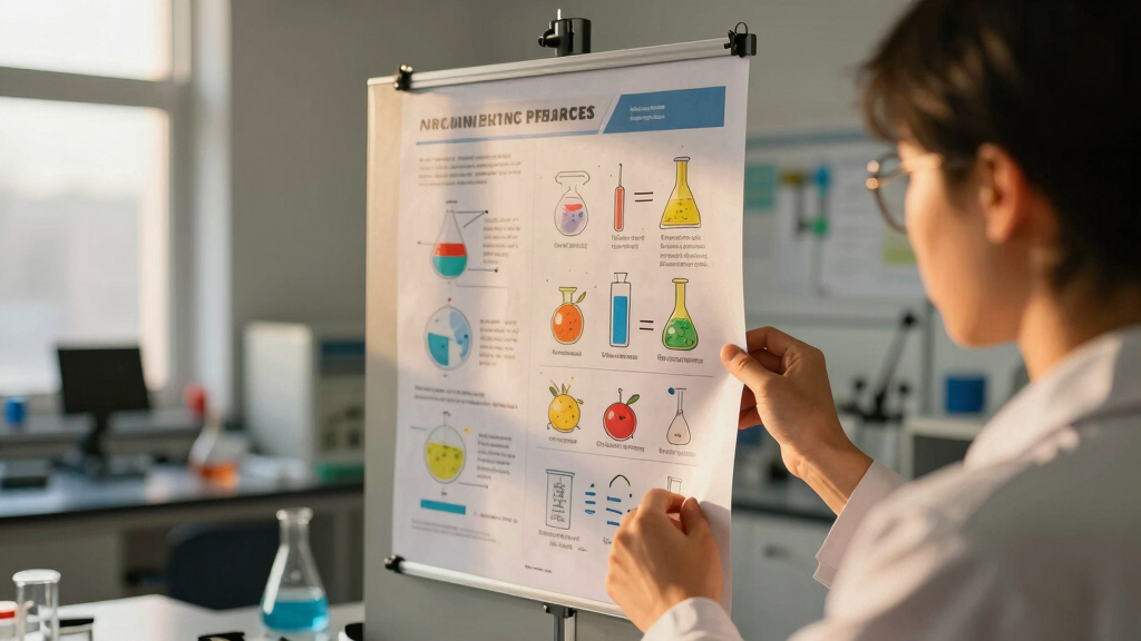 educational science reference posters