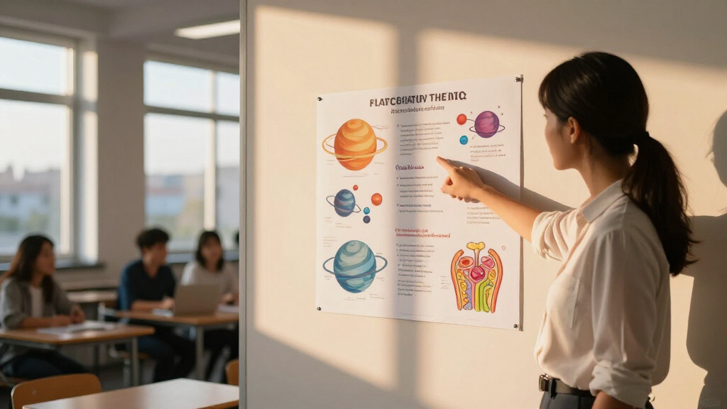 educational science reference posters