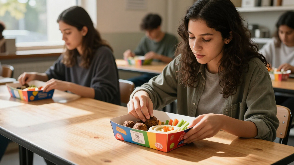 halal snack boxes for students