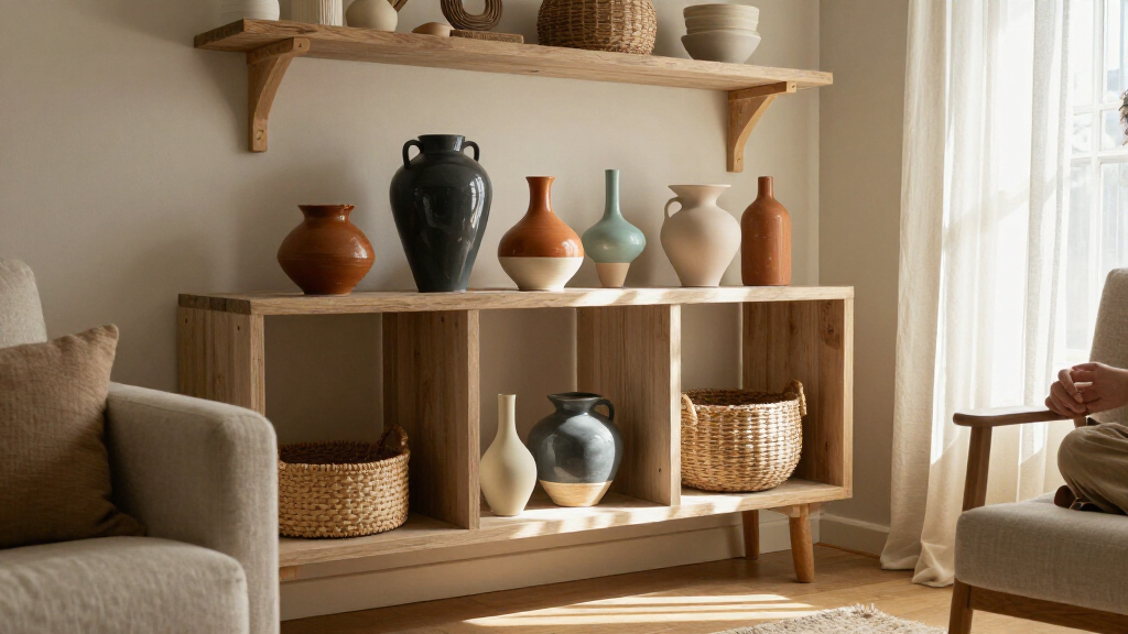boho modular shelving system