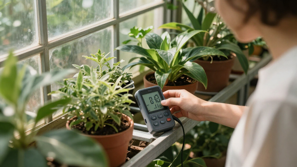 best data logger for greenhouse temperature humidity