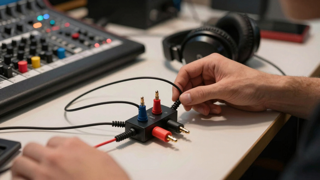 best headphone splitters for podcast studios
