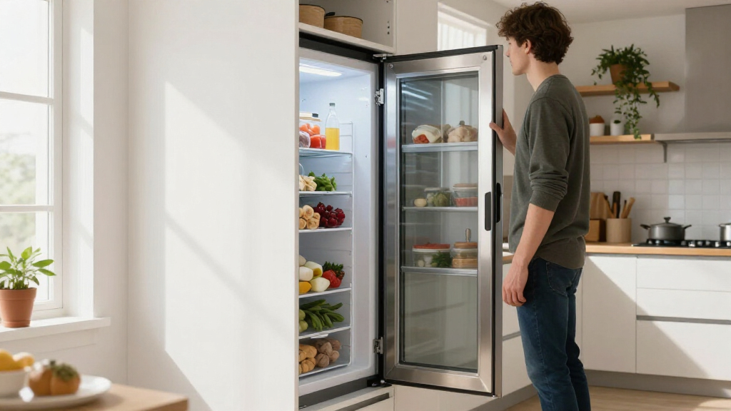 best built in freezer column for pantry wall