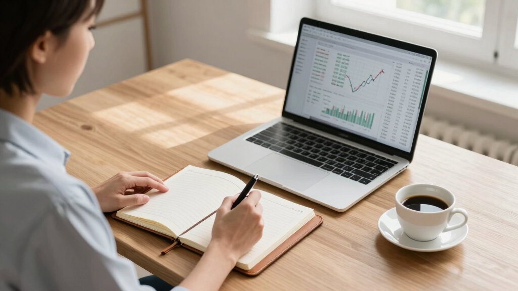 investment tracking notebooks