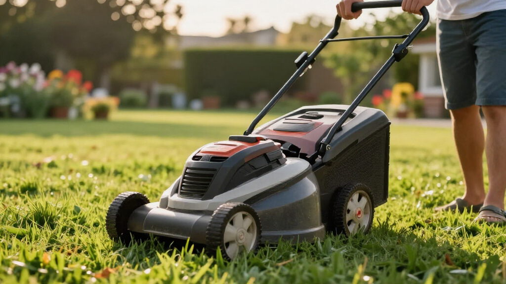 electric lawn mowers