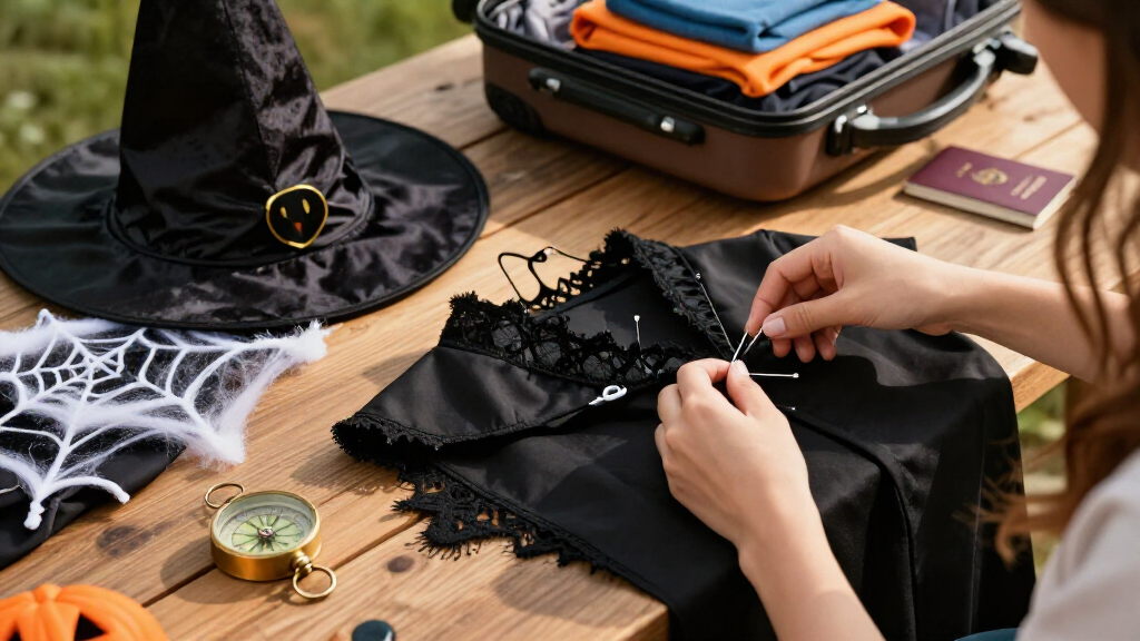 Halloween travel costume accessories