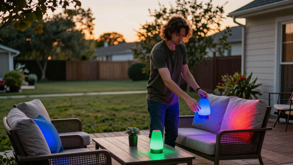 best outdoor color-changing lights