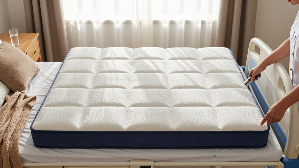 alternating pressure mattress for hospital bed