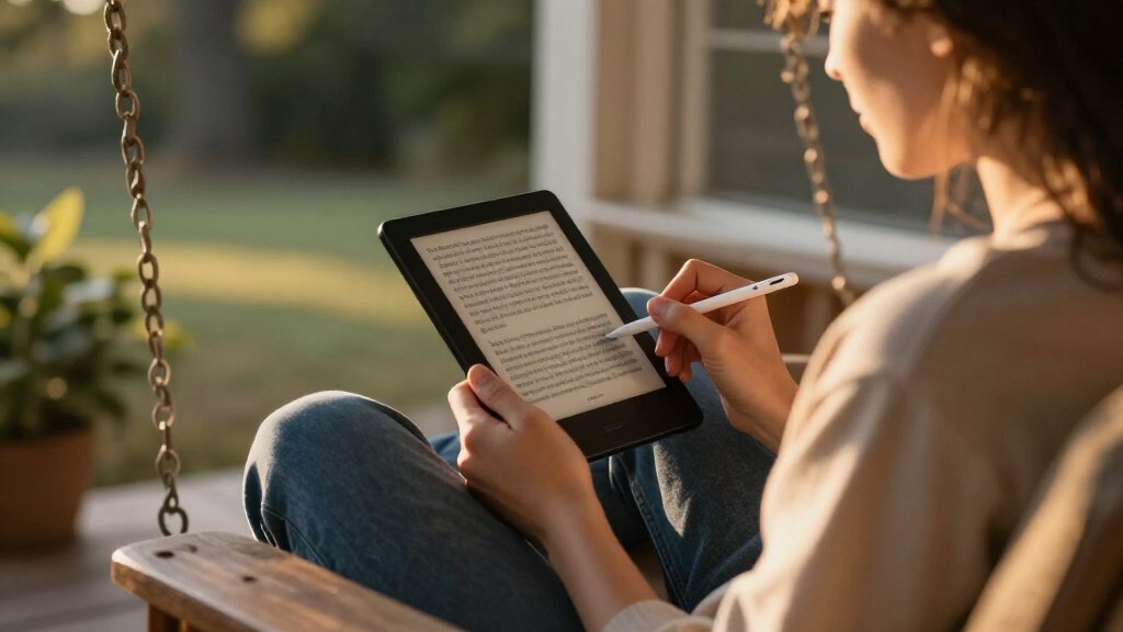 large screen e readers for note taking