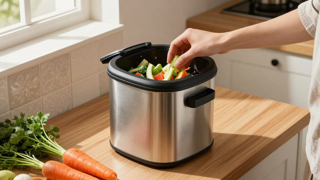 electric compost bin for kitchen