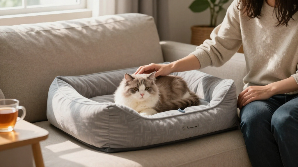 premium heated pet beds