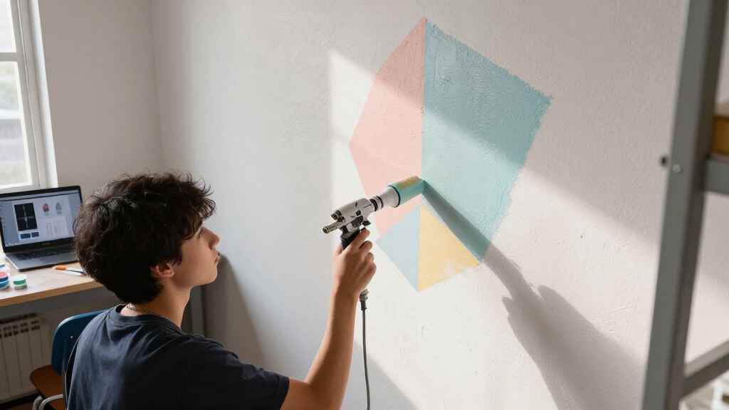 portable paint sprayers for dorm room decor