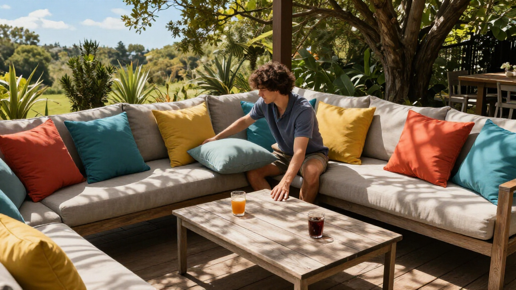 best outdoor sectionals with weather resistant fabric amazon