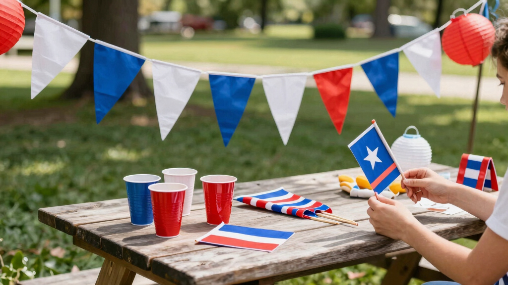 patriotic outdoor party supplies
