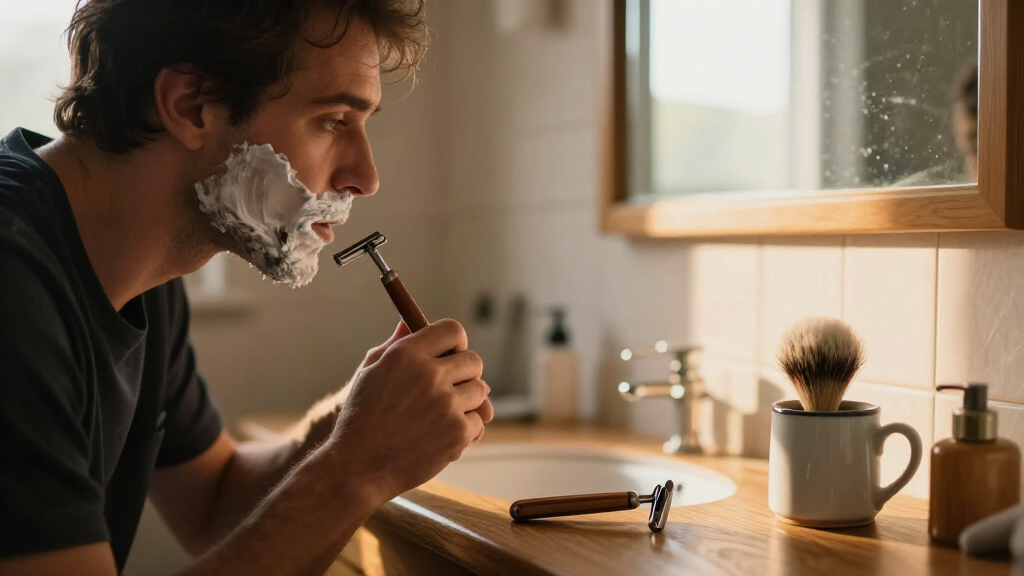 traditional straight razor shaving sets