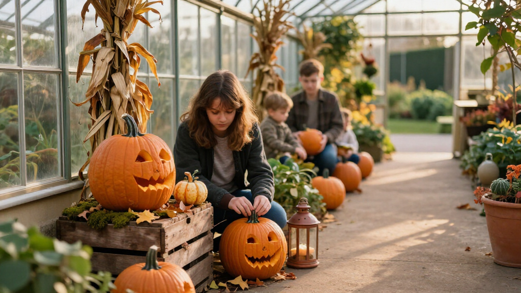 best pumpkin display decorations