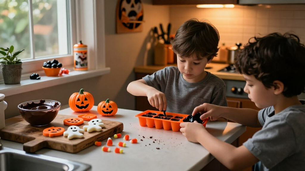 Halloween silicone baking molds