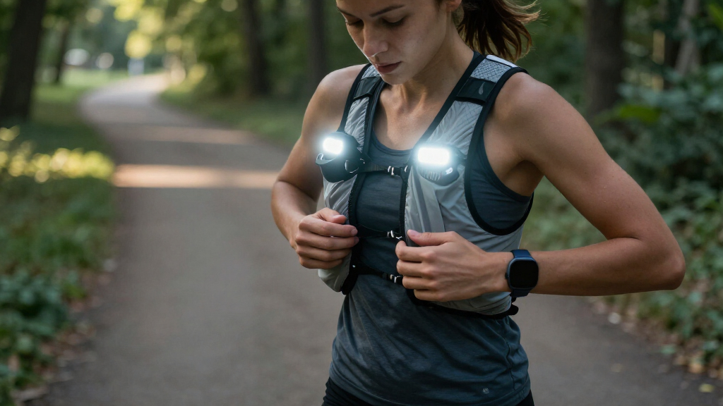 advanced safety features for runners