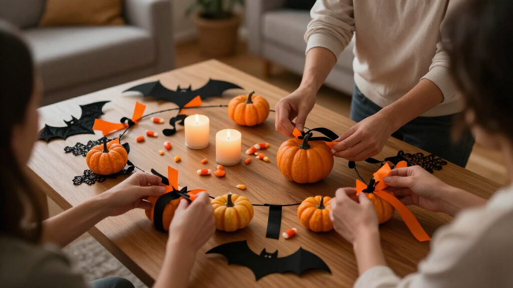 couples Halloween party decorations