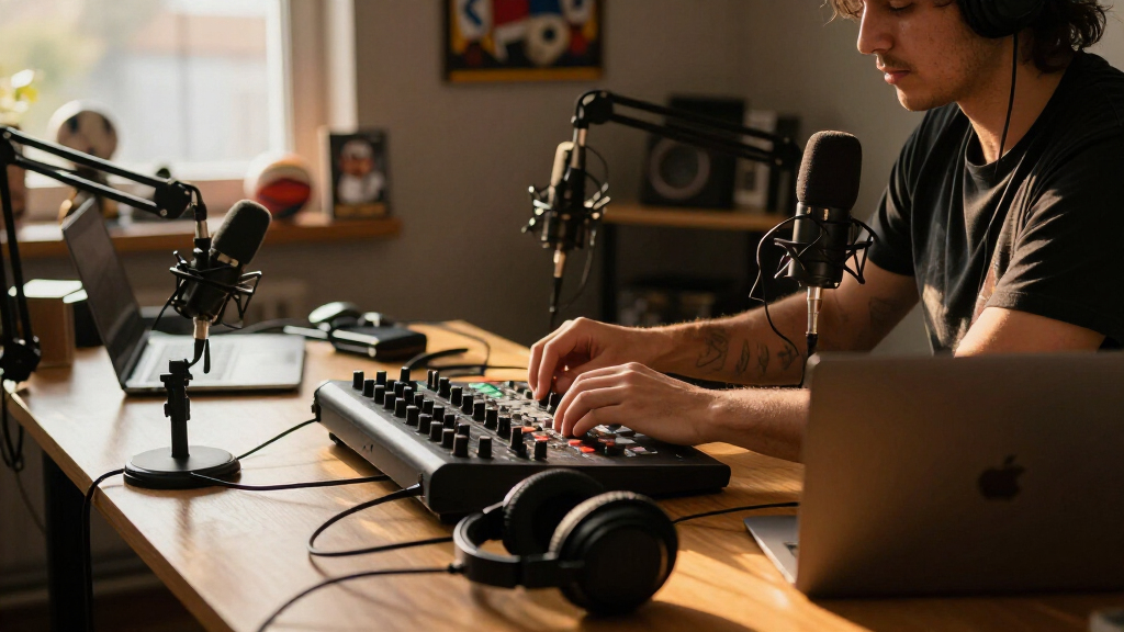 best streaming audio mixer for sports podcast