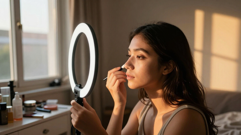 portable LED ring lights