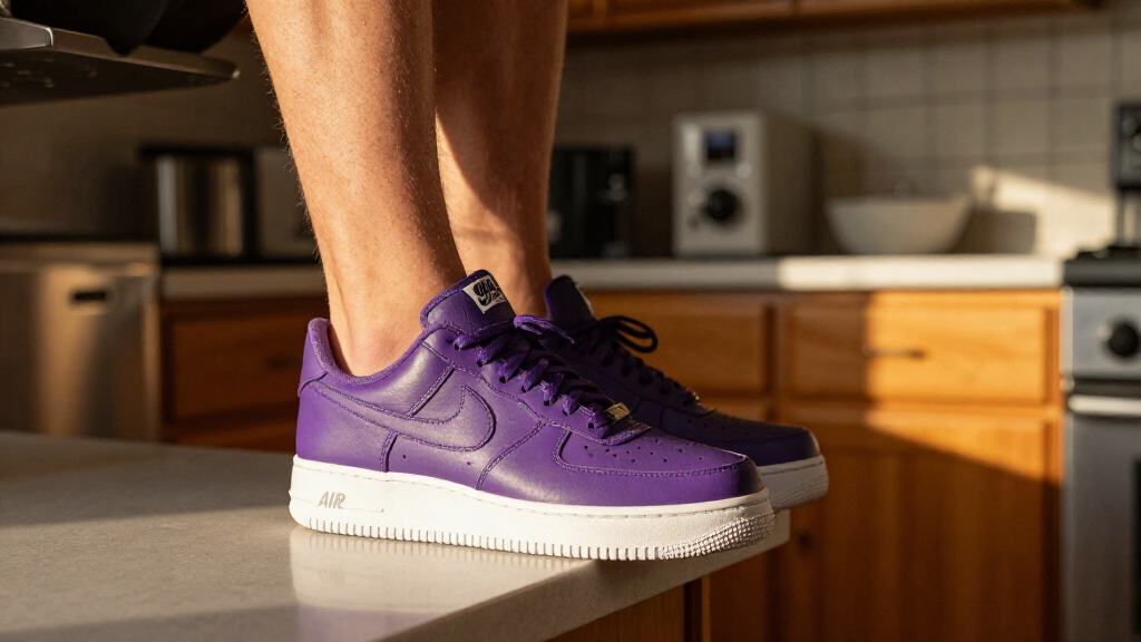 best purple Nike Air Force 1 sneakers