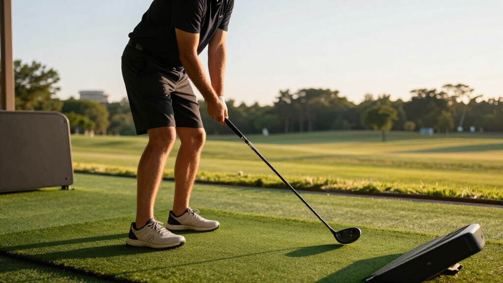 synthetic turf for golf simulators