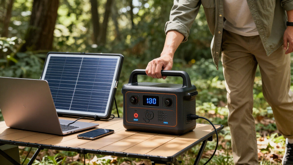 portable power station with high surge output