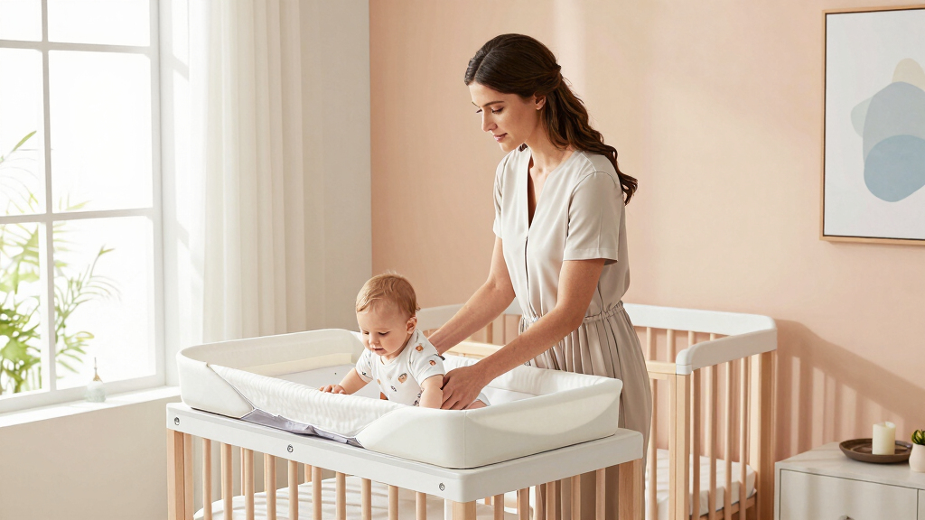 best modern cribs with changing table