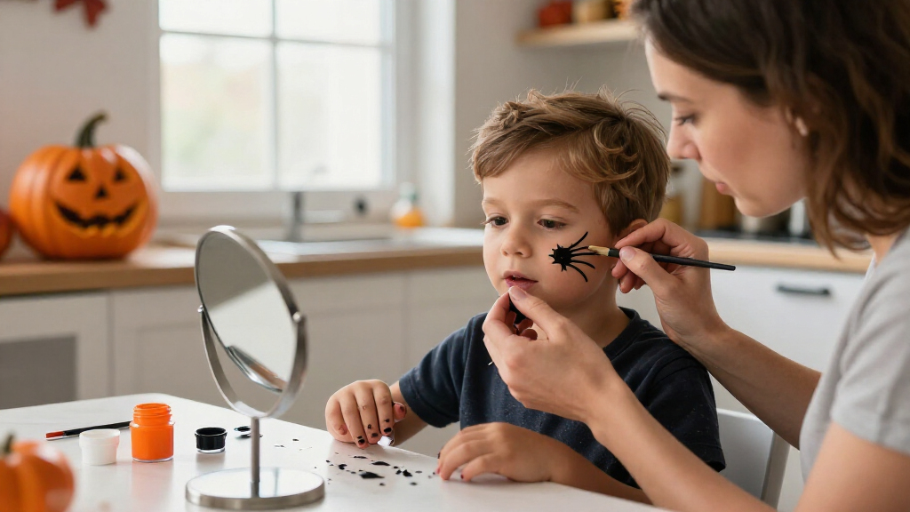 Halloween face painting kits